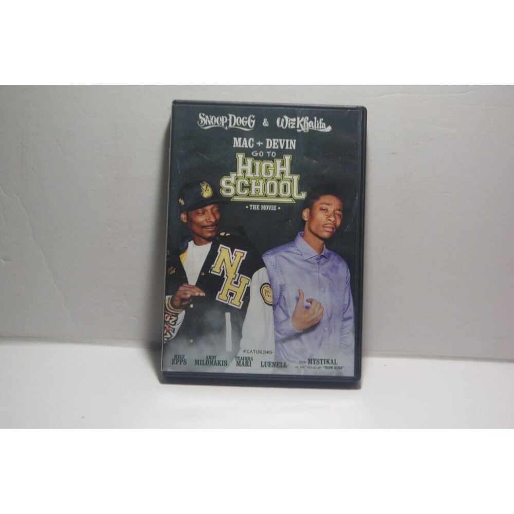 Mac & Devin Go To High School DVD Snoop Dogg & Wiz Khalifia Action Comedy 2012
